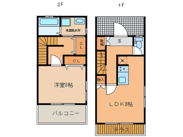 レゾネイトⅡの物件間取画像